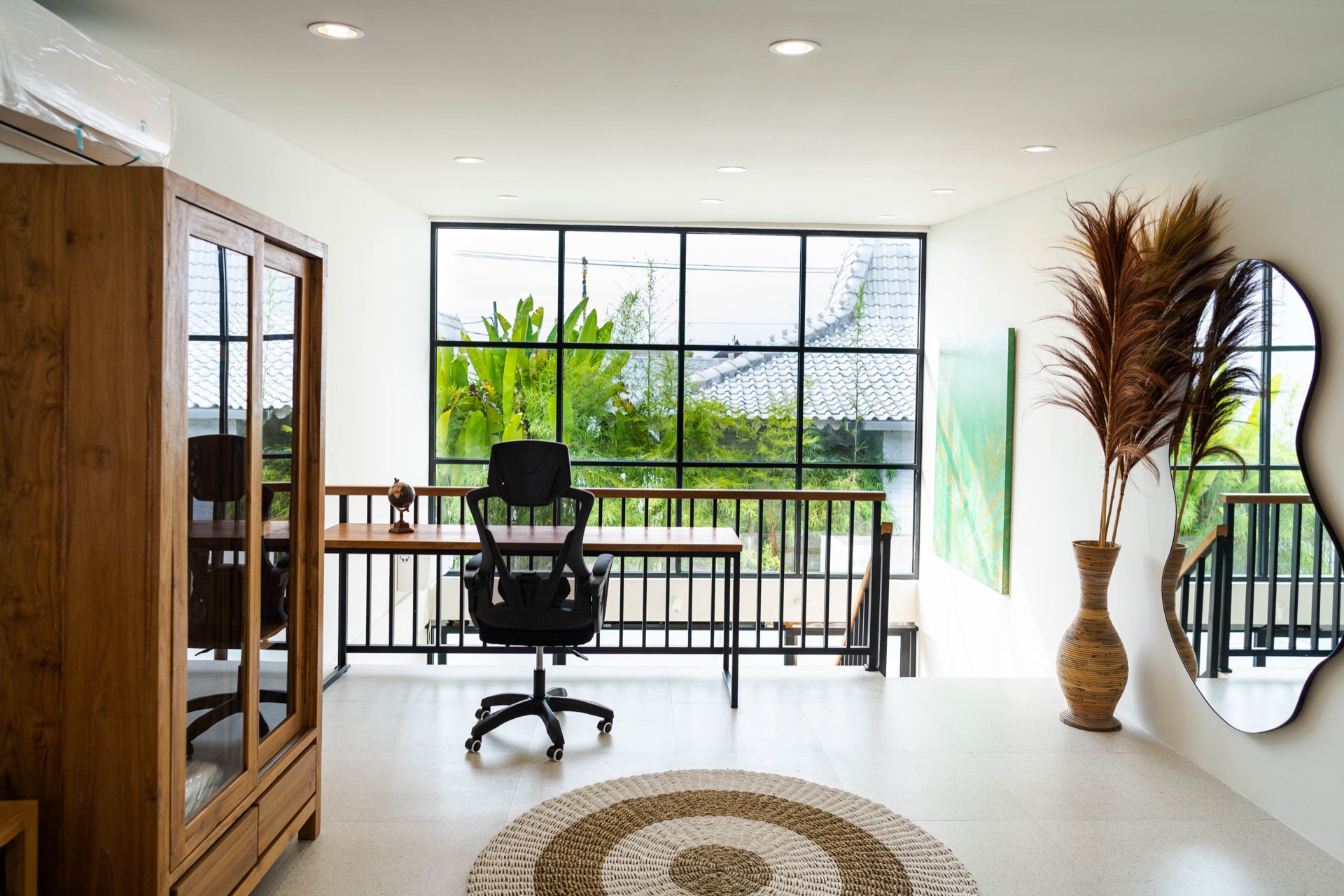 Mezzanine office, second angle